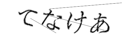 CAPTCHA画像