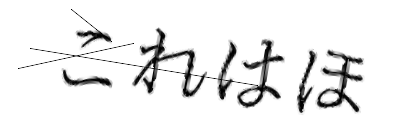 CAPTCHA画像