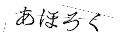 CAPTCHA画像