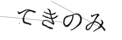 CAPTCHA画像