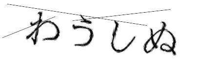 CAPTCHA画像