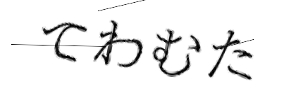 CAPTCHA画像