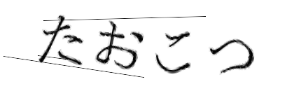 CAPTCHA画像