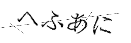 CAPTCHA画像