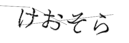 CAPTCHA画像
