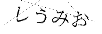 CAPTCHA画像