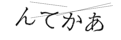 CAPTCHA画像