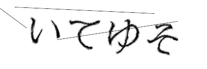 CAPTCHA画像