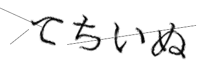 CAPTCHA画像