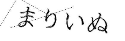 CAPTCHA画像