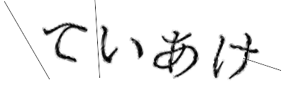 CAPTCHA画像