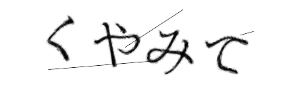 CAPTCHA画像