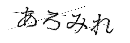 CAPTCHA画像