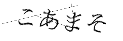 CAPTCHA画像