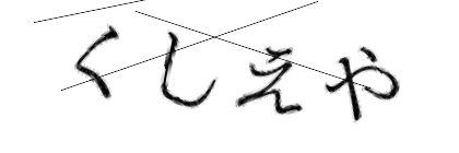 CAPTCHA画像