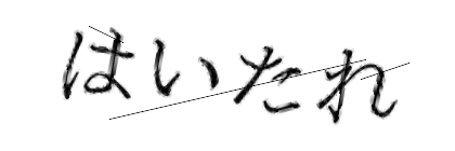 CAPTCHA画像