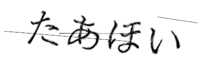 CAPTCHA画像
