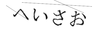 CAPTCHA画像