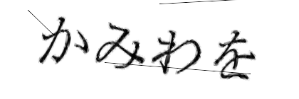 CAPTCHA画像