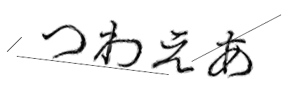 CAPTCHA画像