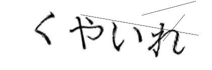 CAPTCHA画像