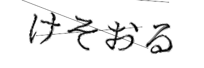 CAPTCHA画像