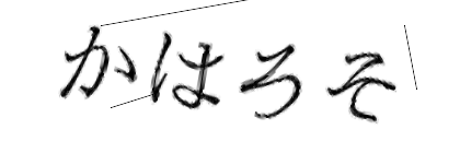 CAPTCHA画像