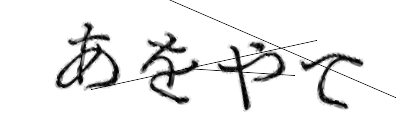 CAPTCHA画像