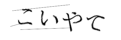 CAPTCHA画像