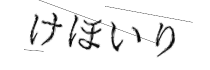 CAPTCHA画像