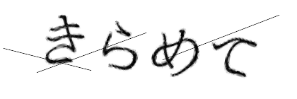 CAPTCHA画像