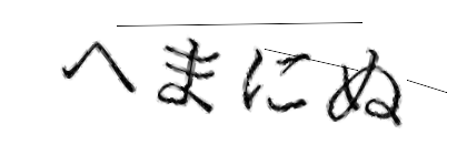 CAPTCHA画像
