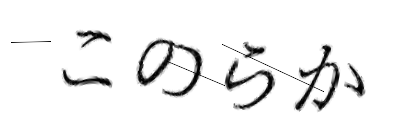 CAPTCHA画像