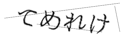 CAPTCHA画像