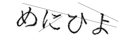 CAPTCHA画像