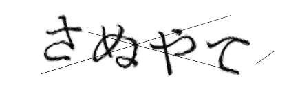 CAPTCHA画像